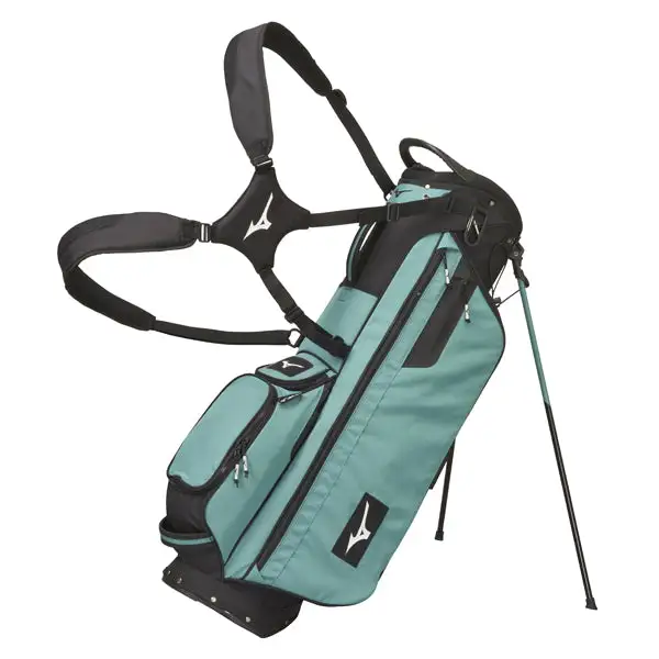Mizuno 2021 BR-D3 Golf Stand Bag - Turquoise/Black 3 Mizuno 2021 BR-D3 Golf Stand Bag - Turquoise/Black