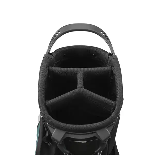 Mizuno 2021 BR-D3 Golf Stand Bag - Turquoise/Black 4 Mizuno 2021 BR-D3 Golf Stand Bag - Turquoise/Black - Image 2
