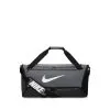 NIKE Brasilia 9.5 Holdall Duffel Bag - Iron Grey / Black / White