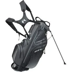 Andrew Morris Golf Rife Waterproof Golf Stand Bag - Black