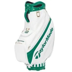 Taylormade 2022 Major Season Opener Golf Tour Staff Bag - White/Green -Golf Clubs Elegant shop TM masters 2022 golf staff bag 5