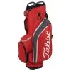 Titleist 2022 Cart 14 Lightweight Golf Cart Bag - Red/Grey/Graphite -Golf Clubs Elegant shop Titleist Cart 14 Lightweight Golf Bag red grey 1