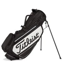 Titleist Tour Series Premium Stadry Stand Golf Bag - Black/White
