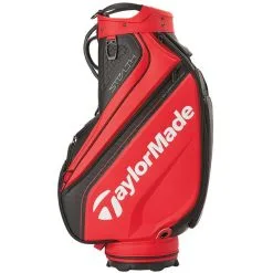 Taylormade Tour Staff Golf Bag - Red/Black -Golf Clubs Elegant shop Tour staff Bag Black Red 3