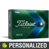 Titleist AVX Personalized Golf Balls - White 2 Titleist AVX Personalized Golf Balls - White -Golf Clubs Elegant shop avx white 2