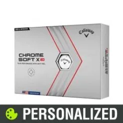 2023 Callaway Chrome Soft X LS Personalized White Golf Balls