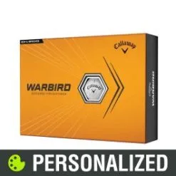 2023 Callaway Warbird Personalized White Golf Balls