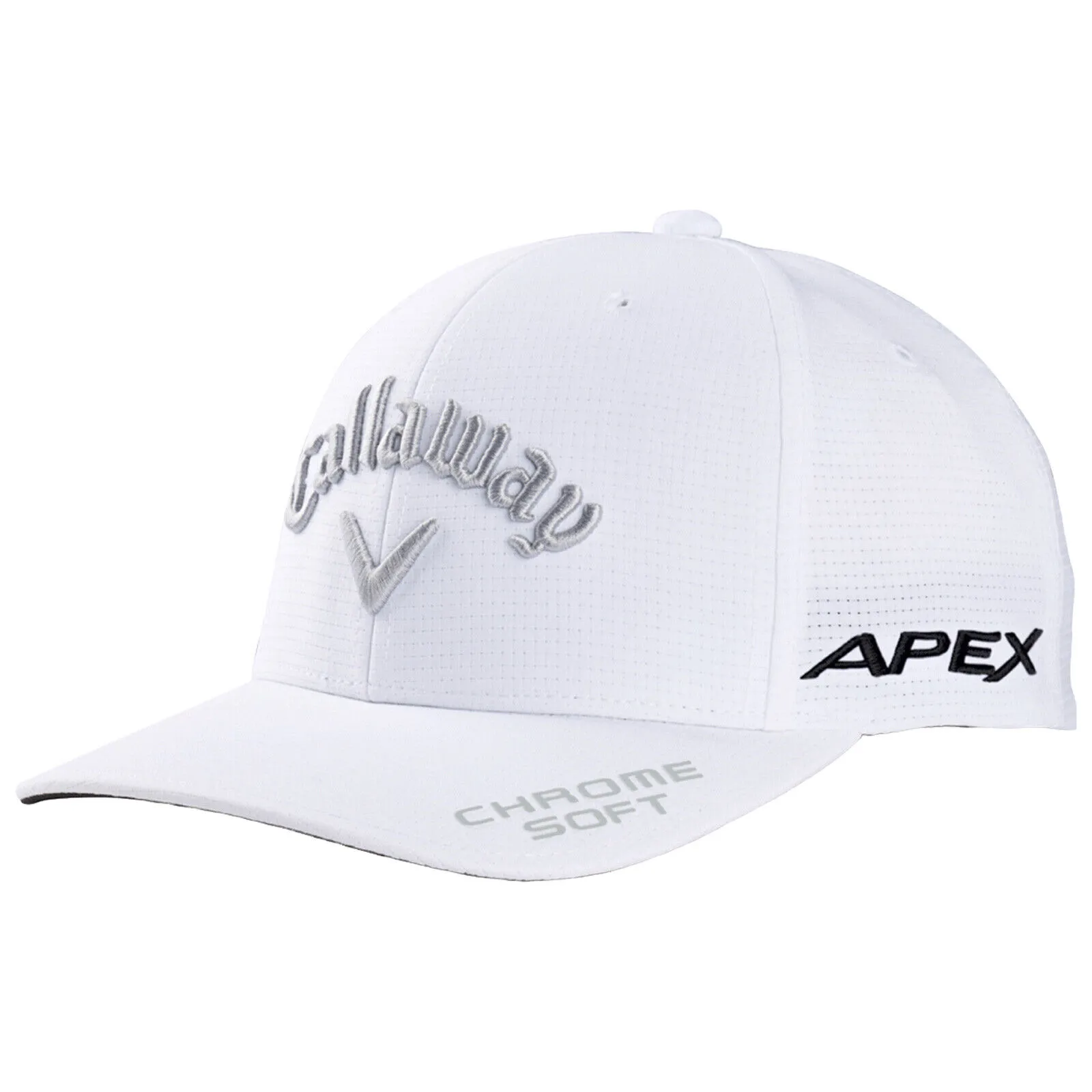 Callaway Paradym Tour Authentic Pro Cap White Silver 3 Callaway Paradym Tour Authentic Pro Cap White Silver