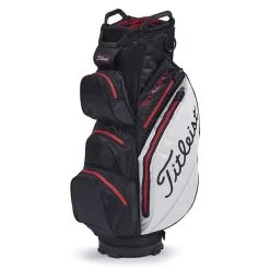 Titleist Stadry '19 Golf Cart Bag - Black/White/Red
