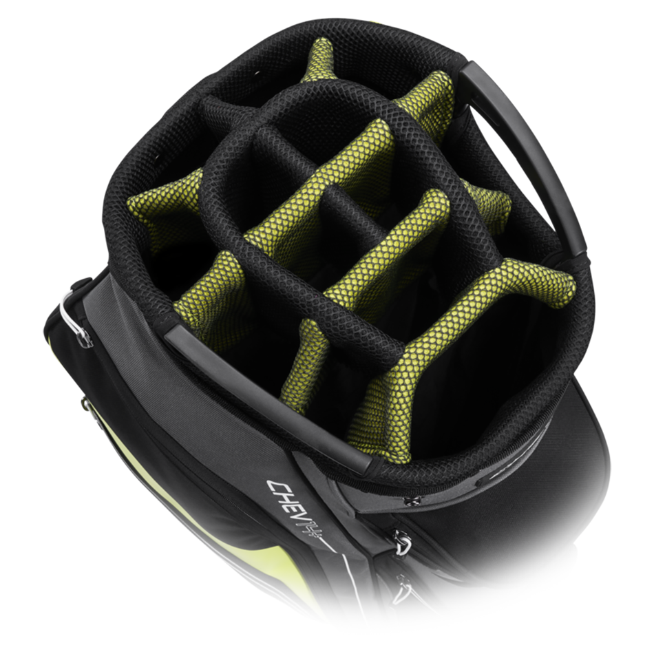 Callaway Chev 14+ Golf Cart Bag - Black/Yellow 4 Callaway Chev 14+ Golf Cart Bag - Black/Yellow - Image 2