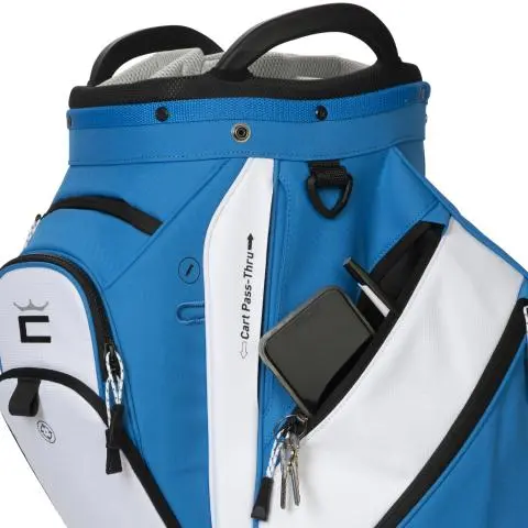 COBRA Ultralight Pro Cart Golf Bag - Electric Blue / White 7 COBRA Ultralight Pro Cart Golf Bag - Electric Blue / White - Image 5
