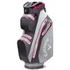 Callaway Org 14 Hyperdry Golf Cart Bag - Pink/Grey -Golf Clubs Elegant shop cway hyperdry cart charcoal pink 1