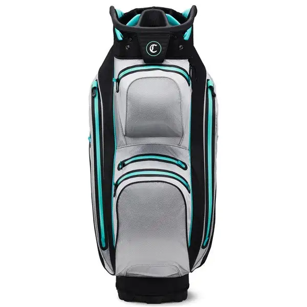 Callaway Org 14 Hyperdry Golf Cart Bag - Silver/Black/Green 5 Callaway Org 14 Hyperdry Golf Cart Bag - Silver/Black/Green - Image 3