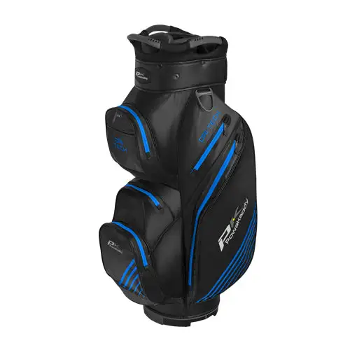Powakaddy Dri-Tech Golf Cart Bag - Black/Grey/Blue 3 Powakaddy Dri-Tech Golf Cart Bag - Black/Grey/Blue