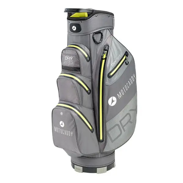 Motocaddy Dry-Series Golf Cart Bag - Charcoal/Lime 3 Motocaddy Dry-Series Golf Cart Bag - Charcoal/Lime