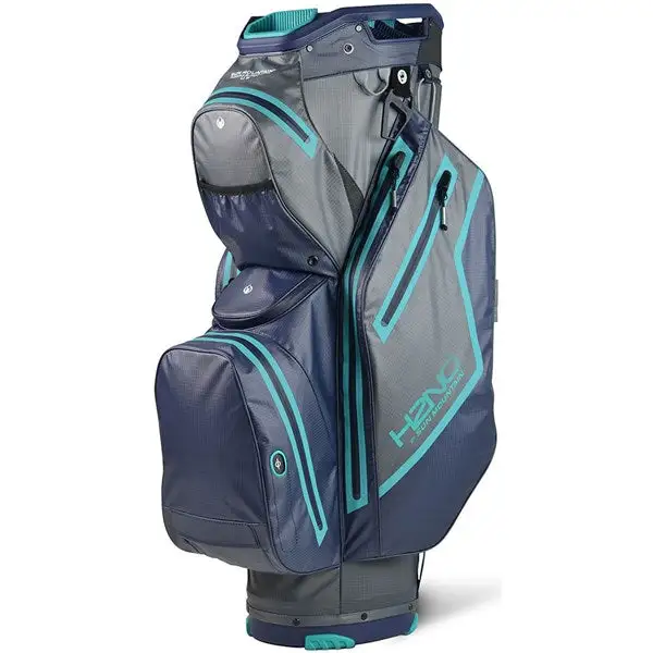 Sun Mountain H2NO Staff Golf Cart Bag - Navy/Teal 3 Sun Mountain H2NO Staff Golf Cart Bag - Navy/Teal