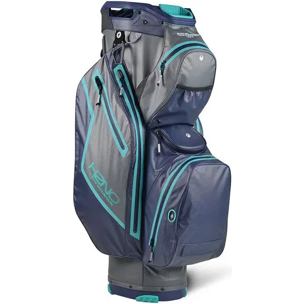 Sun Mountain H2NO Staff Golf Cart Bag - Navy/Teal 4 Sun Mountain H2NO Staff Golf Cart Bag - Navy/Teal - Image 2
