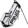 Ping Hoofer Tour Staff Golf Stand Bag - Black/White - Limited Edition -Golf Clubs Elegant shop hoofertour blkwhite1