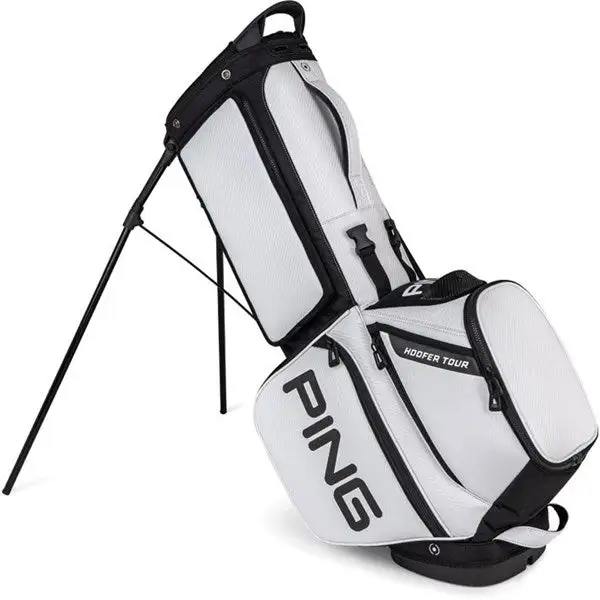 Ping Hoofer Tour Staff Golf Stand Bag - Black/White - Limited Edition 4 Ping Hoofer Tour Staff Golf Stand Bag - Black/White - Limited Edition - Image 2