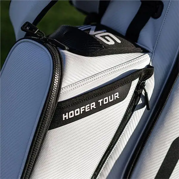 Ping Hoofer Tour Staff Golf Stand Bag - Black/White - Limited Edition 6 Ping Hoofer Tour Staff Golf Stand Bag - Black/White - Limited Edition - Image 4