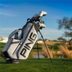 Ping Hoofer Tour Staff Golf Stand Bag - Black/White - Limited Edition 12 Ping Hoofer Tour Staff Golf Stand Bag - Black/White - Limited Edition -Golf Clubs Elegant shop hoofertour blkwhite5