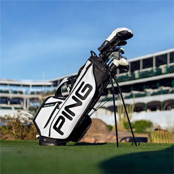 Ping Hoofer Tour Staff Golf Stand Bag - Black/White - Limited Edition 8 Ping Hoofer Tour Staff Golf Stand Bag - Black/White - Limited Edition - Image 6