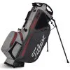 Titleist Hybrid 14 Stadry Golf Stand Bag - Charcoal/Grey/Red 1 Titleist Hybrid 14 Stadry Golf Stand Bag - Charcoal/Grey/Red -Golf Clubs Elegant shop hybrid 14 stand char grey red 1