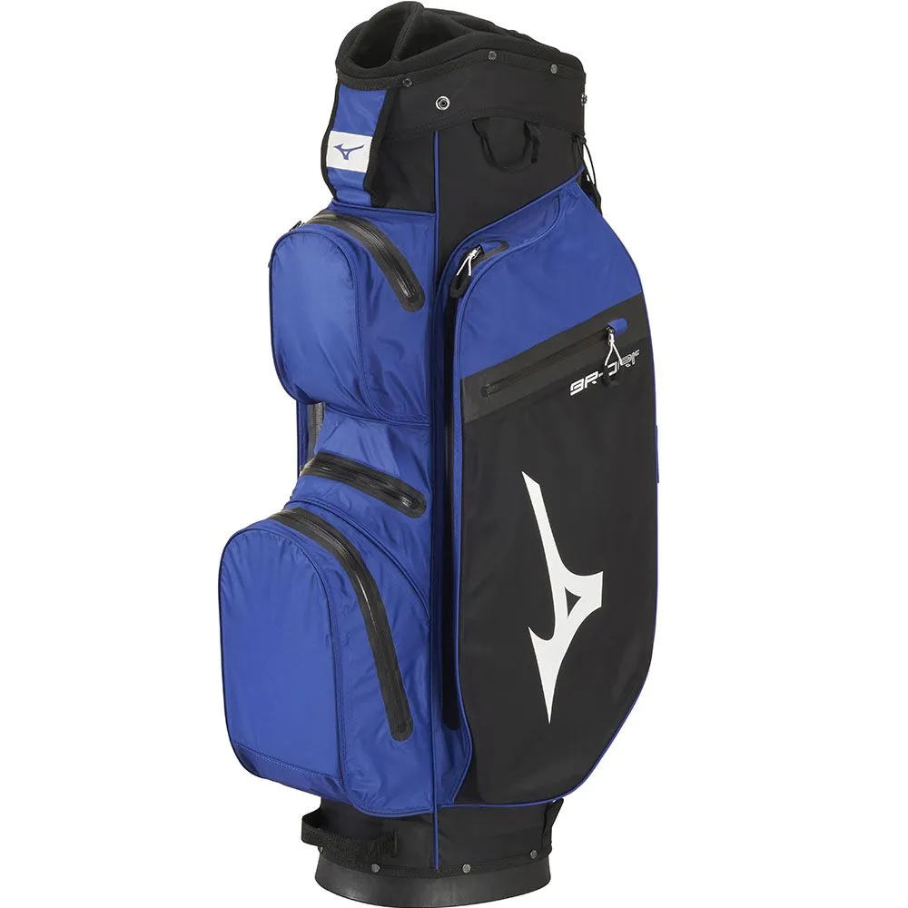 Mizuno BR-DRI Golf Cart Bag - Staff Blue/White 3 Mizuno BR-DRI Golf Cart Bag - Staff Blue/White
