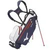 Mizuno BR-DRI Waterproof Golf Stand Bag - Navy/White