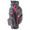 Motocaddy Dry Series Golf Cart Bag - Charcoal/Pink -Golf Clubs Elegant shop motocaddy dry series 2022 charcoal pink 1