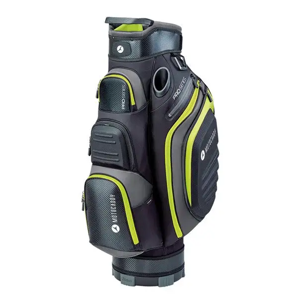 Motocaddy Pro Series Golf Cart Bag - Black/Lime 3 Motocaddy Pro Series Golf Cart Bag - Black/Lime