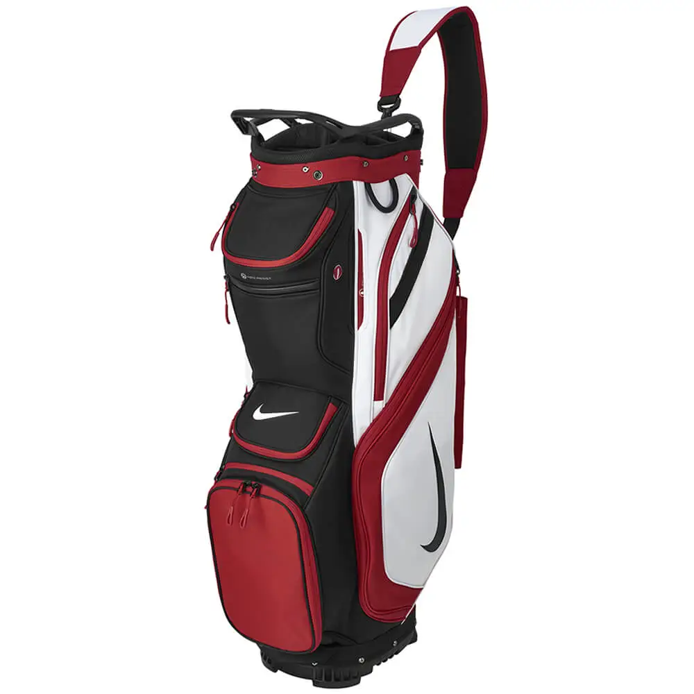 Nike Performance Golf Cart Bag - Unversity Red/White/Black 3 Nike Performance Golf Cart Bag - Unversity Red/White/Black