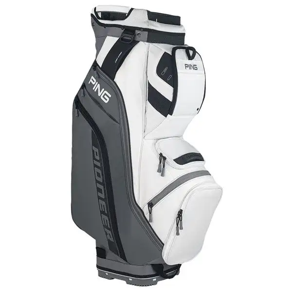 Ping Pioneer Golf Cart Bag - Grey/White 3 Ping Pioneer Golf Cart Bag - Grey/White