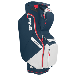 Ping Traverse 214 Golf Cart Bag - Navy/White/Red