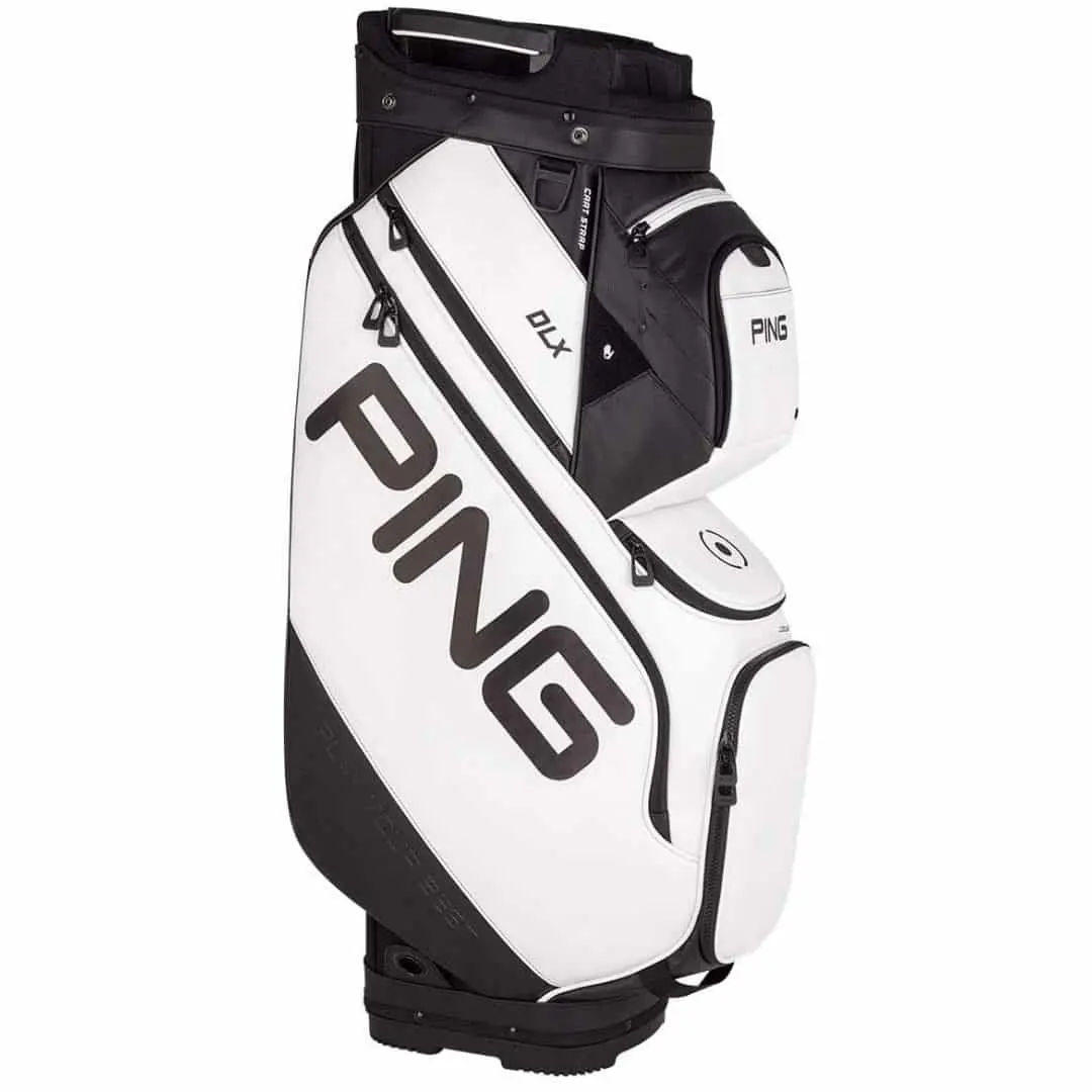 Ping DLX Golf Cart Bag - White 3 Ping DLX Golf Cart Bag - White