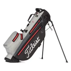 Titleist Players 4 Stadry Golf Stand Bag - Black/Grey/Red