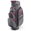 Powakaddy Dri-Tech Golf Cart Bag - Gunmetal/Pink -Golf Clubs Elegant shop powakaddy dri tech 22 gun pink 1