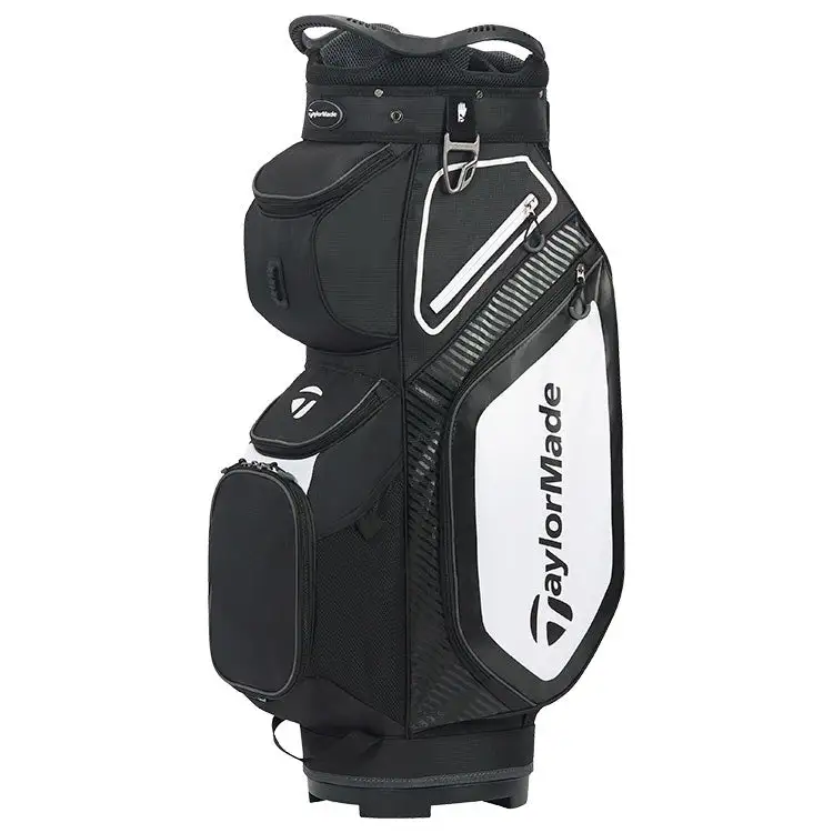 Taylormade Pro 8.0 Golf Cart Bag - Black/White/Charcoal 3 Taylormade Pro 8.0 Golf Cart Bag - Black/White/Charcoal