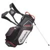 Taylormade 8.0 Pro Stand Golf Bag - Black/White/Red -Golf Clubs Elegant shop pro stand 8 blk whi red1