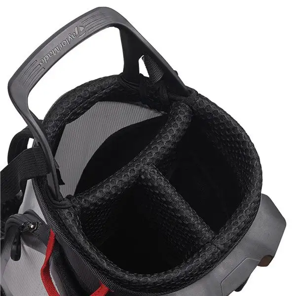 Taylormade Quiver Pencil Golf Bag - Grey/White 4 Taylormade Quiver Pencil Golf Bag - Grey/White - Image 2