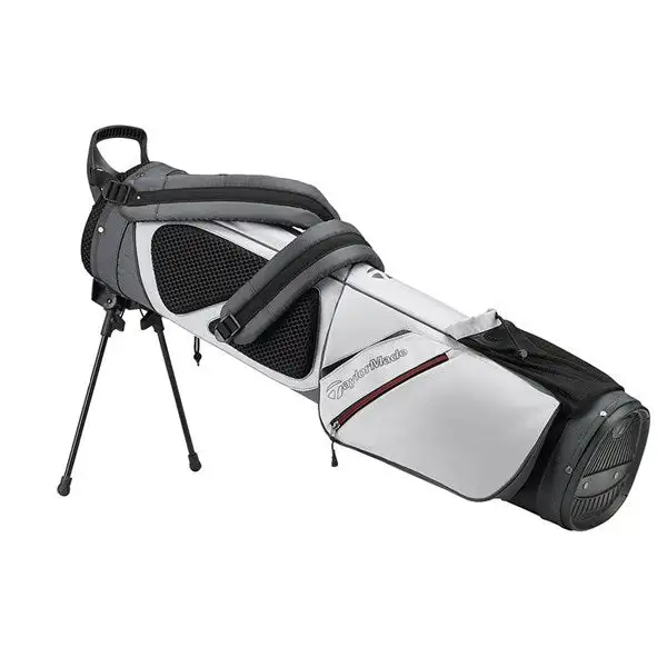 Taylormade Quiver Pencil Golf Bag - Grey/White 6 Taylormade Quiver Pencil Golf Bag - Grey/White - Image 4