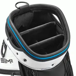 Taylormade SIM2 Tour Cart Golf Bag 9 Taylormade SIM2 Tour Cart Golf Bag -Golf Clubs Elegant shop sim2 tour cart bag 3