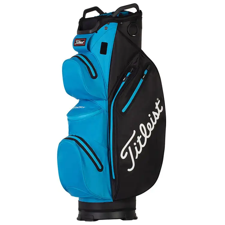 Titleist Stadry 14 Golf Cart Bag - Black/Blue 3 Titleist Stadry 14 Golf Cart Bag - Black/Blue