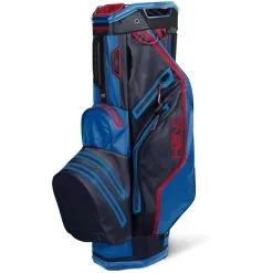 Sun Mountain H2NO Lite Golf Cart Bag - Navy/Cobalt/Red