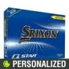 2023 Srixon Q-Star 6 Personalized Yellow Golf Balls 2 2023 Srixon Q-Star 6 Personalized Yellow Golf Balls -Golf Clubs Elegant shop sx22 balls q star tour yellow 2