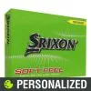 2023 Srixon Soft Feel 13 Personalized Yellow Golf Balls -Golf Clubs Elegant shop sx23 balls sf13 tour yellow 1