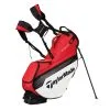 Taylormade 2023 Tour Stand Golf Bag - Red/White -Golf Clubs Elegant shop taylormade 23 tour stand bag red white 1