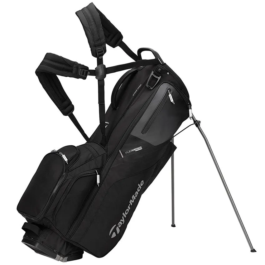 Taylormade Flextech Golf Stand Bag - Black/Slate 3 Taylormade Flextech Golf Stand Bag - Black/Slate
