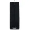 Titleist Trifold Cart Towel (Black)