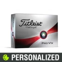 Titleist 2023 Pro V1x Personalized Golf Balls